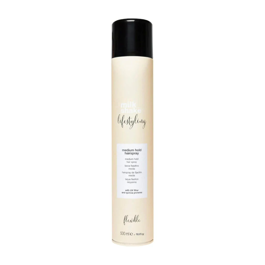 medium hold hairspray
